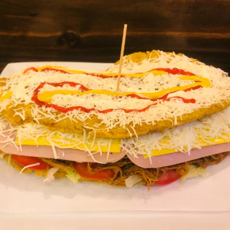 Patacón Maduro de Carne