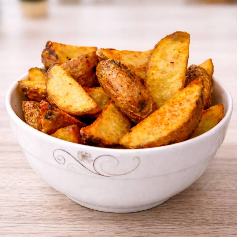 Papas en Casco