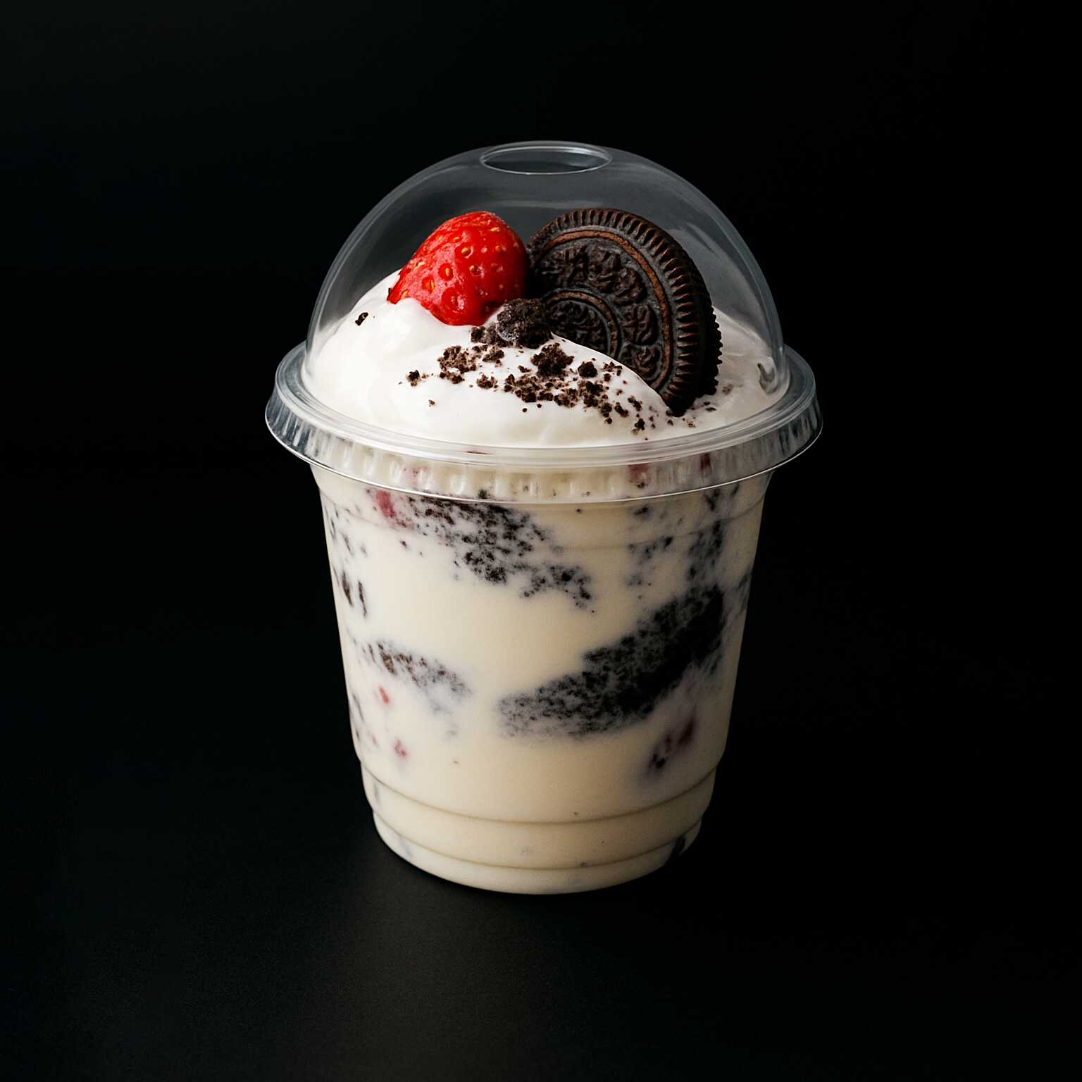 🍓🥤⚫ FRESAS CON CREMA - OREO vaso chico ⚫🥤🍓