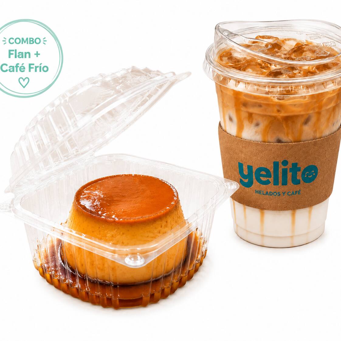 Combo Flan y Café