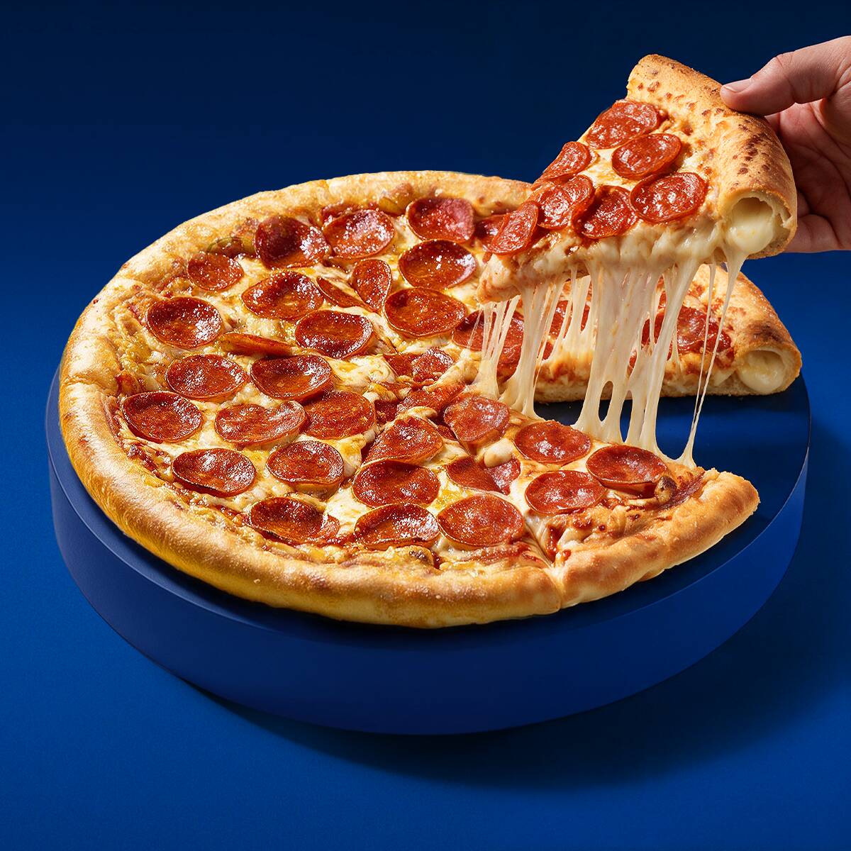 Pizza Pepperoni Orilla de Queso
