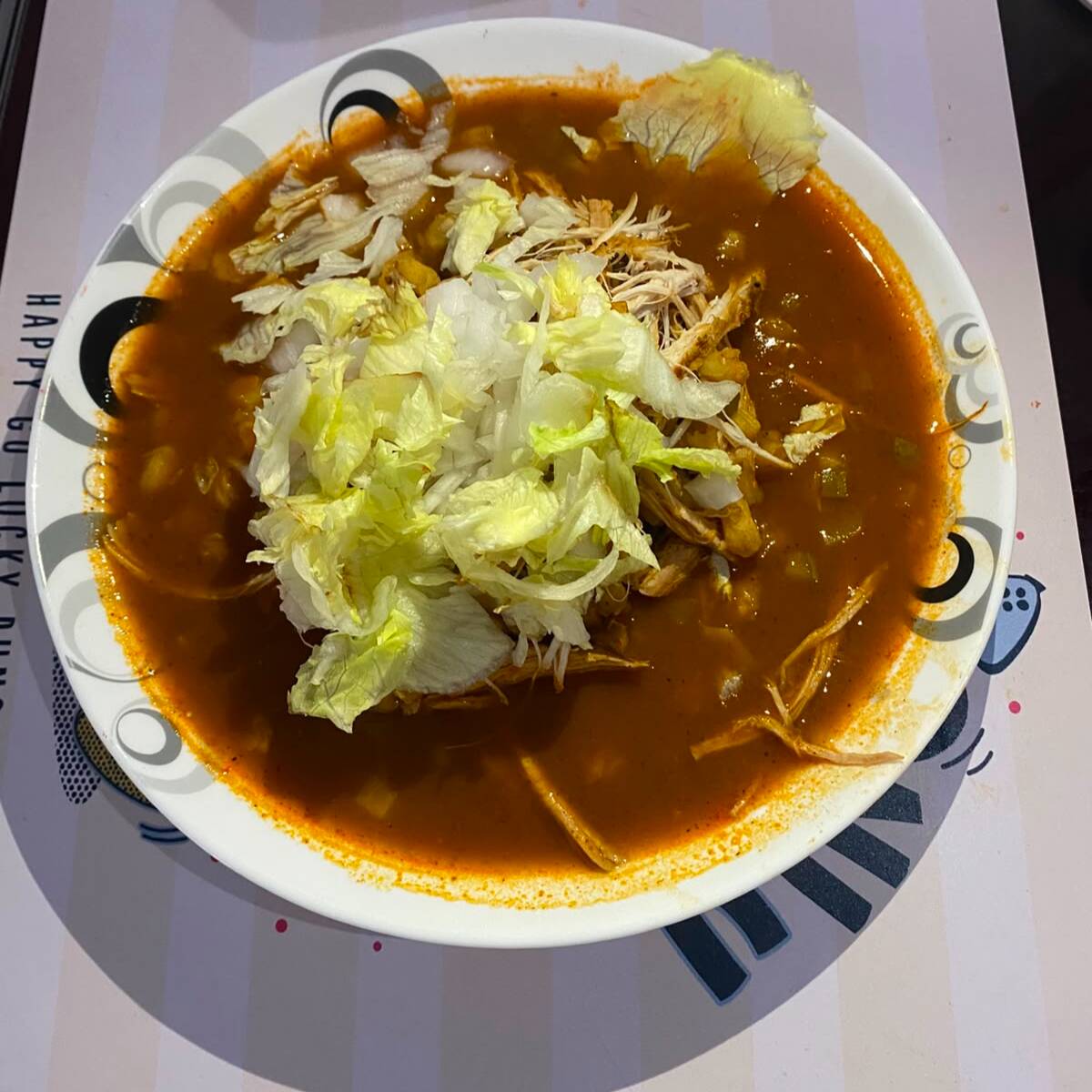 Pozole Chico Rojo de Pura Carnaza