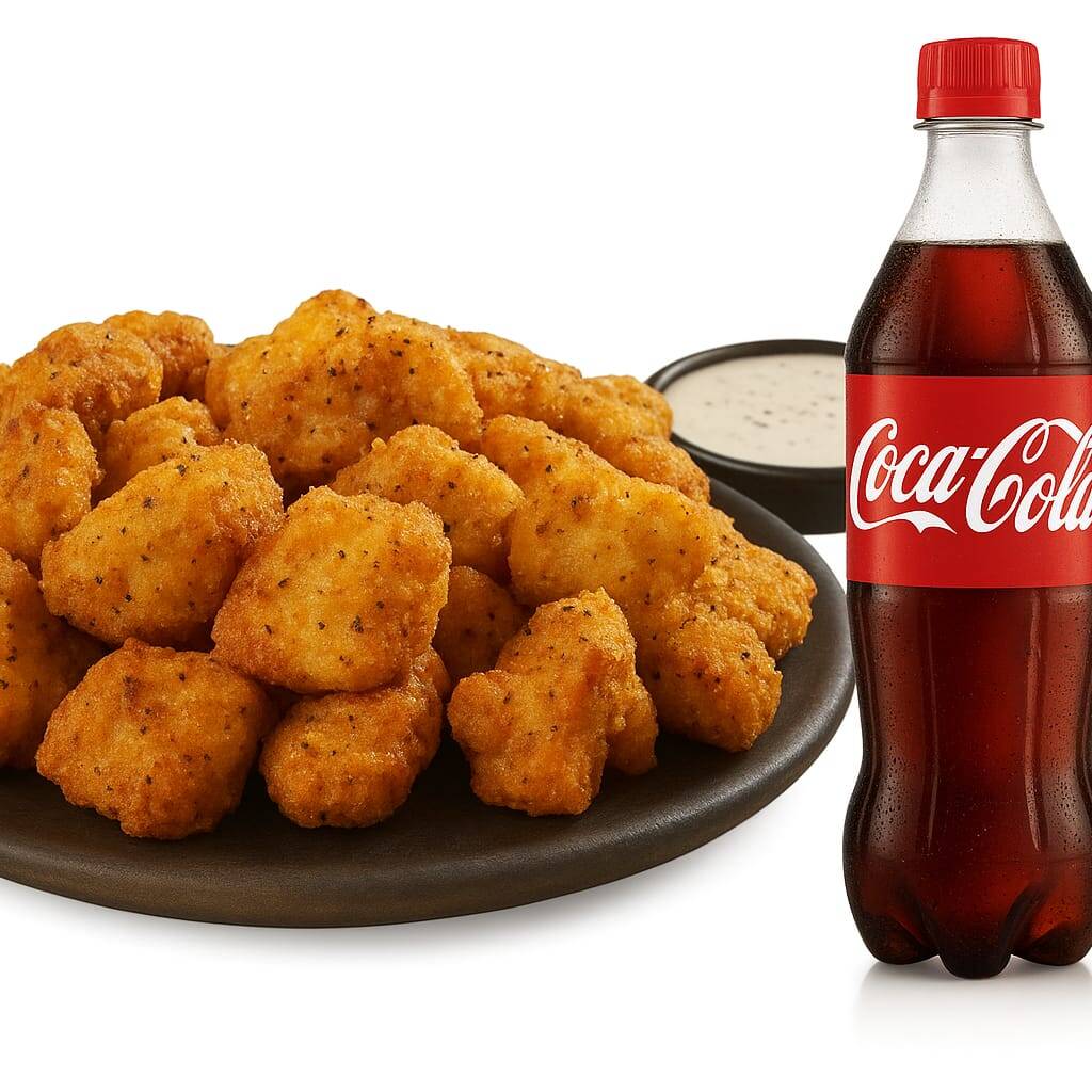 10 Boneless Con Coca-Cola