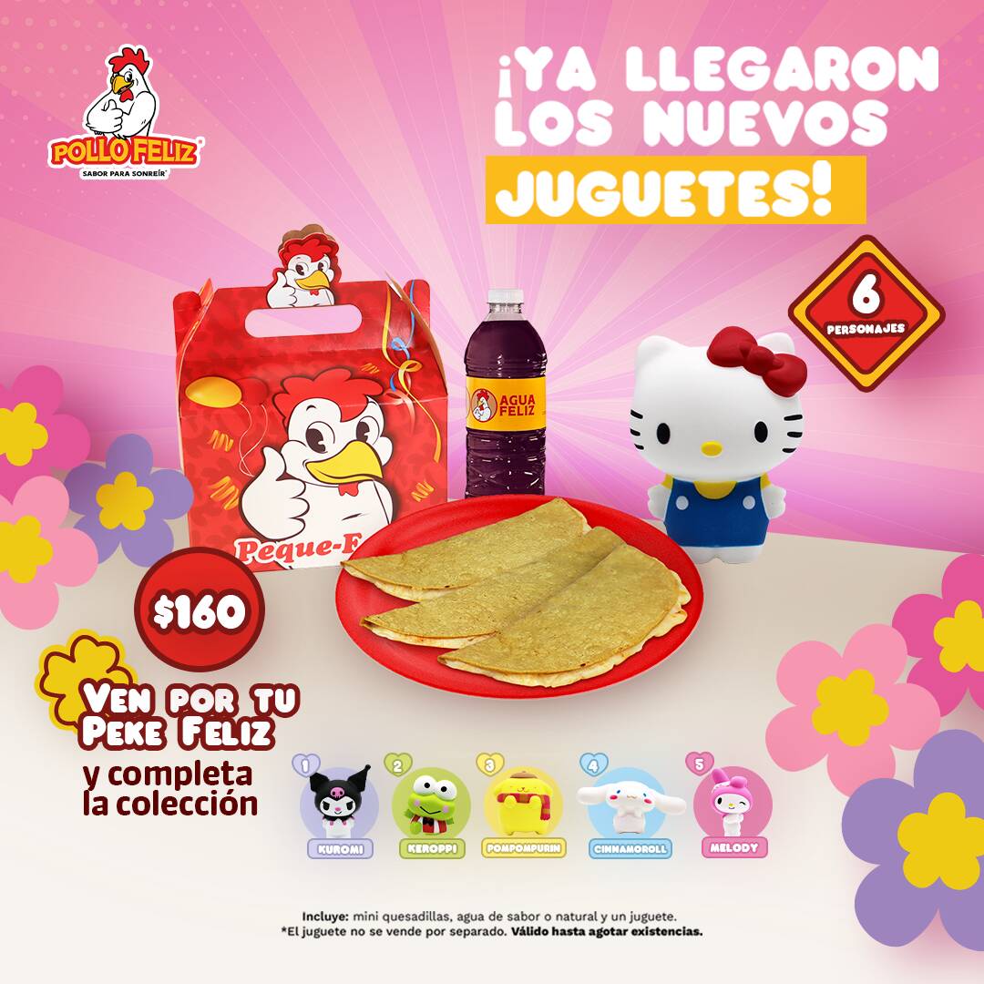 Peke Mini Quesadillas - Hello Kitty