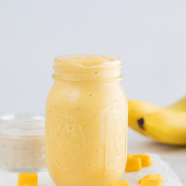 Licuado de platano 600ml