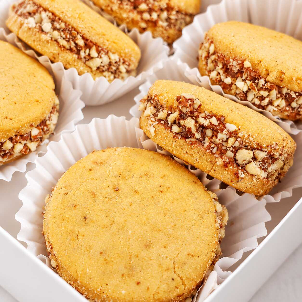 Alfajores con Chocolate X6