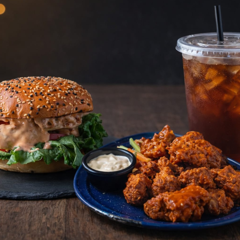 Mr. Crispy + 6 Boneles + 1L Té