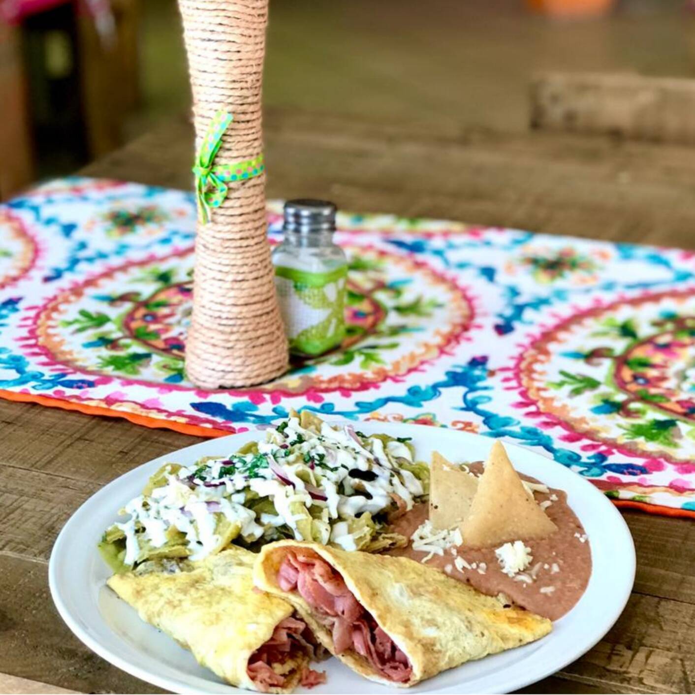 Omelette Tres Marías
