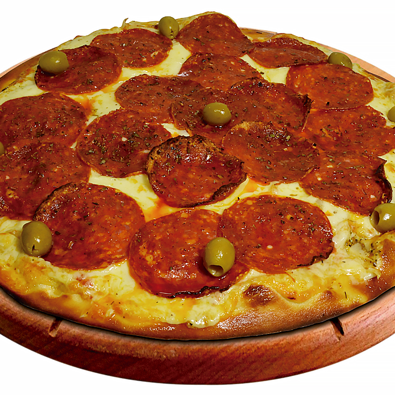 Peperone, Mussarela, Cebola e Champingnon