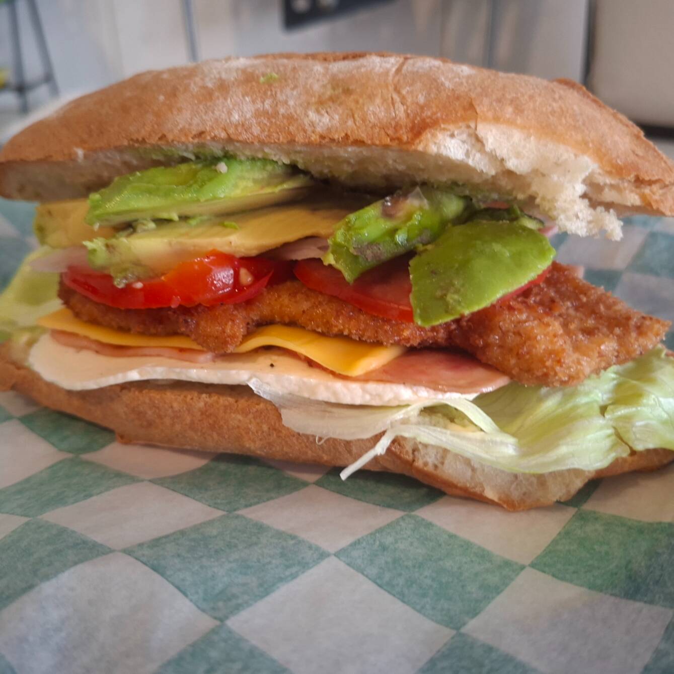 Tortas de Milanesa de Pollo