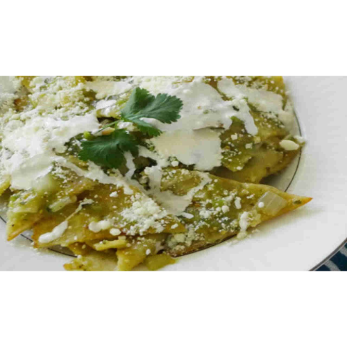 Chilaquiles con Pollo