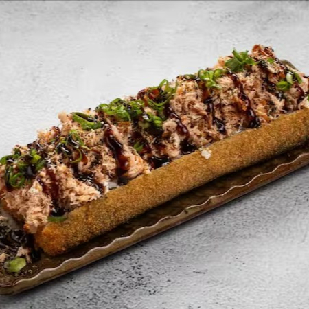 Com crem ches e cebolinha