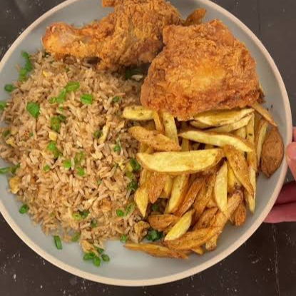 1 Pzas Chaufa Broaster Más Papas