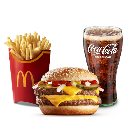 McCombo Grande Doble Cuarto de Libra