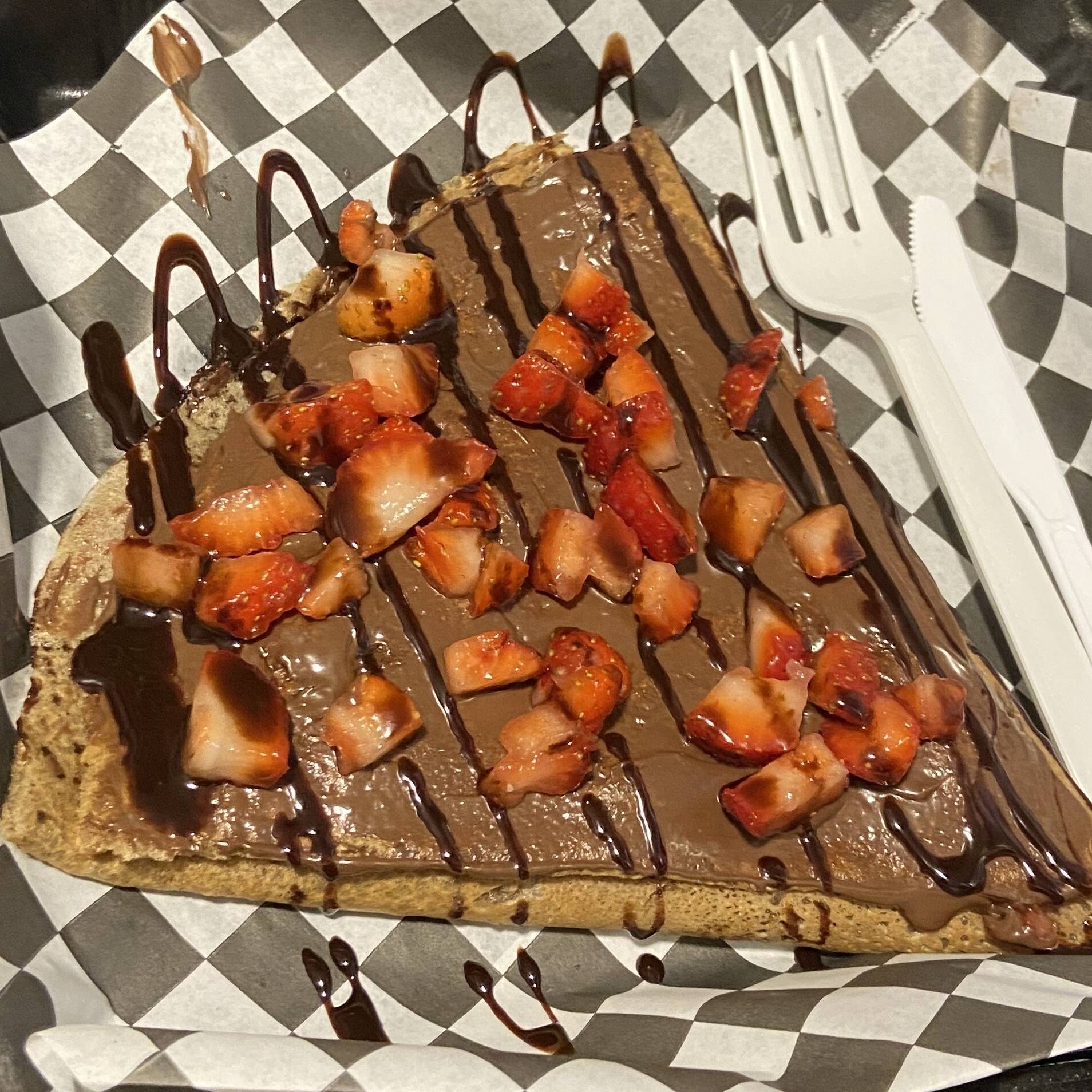 Crepa Nutella/
Fresa