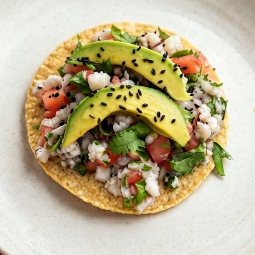 Tostadas - Ceviche Pescado