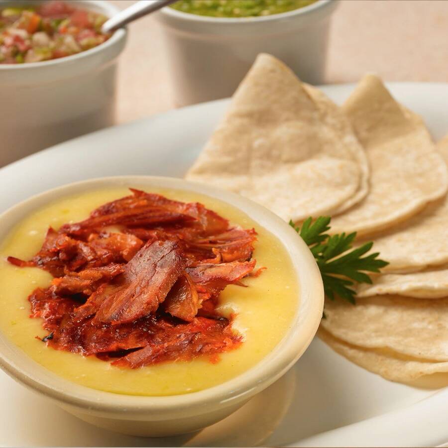 Queso Fundido con Pastor