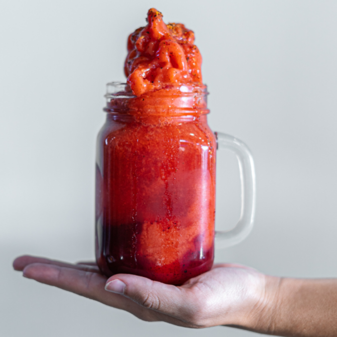 Healthy Chamoyada de Fresa
