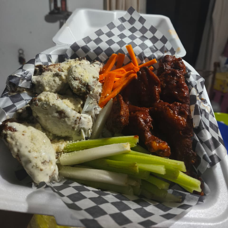 Orden de 20 Alitas 4 SABORES😲🍗🔥