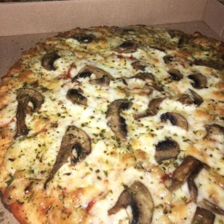 Pizza Grande de Champiñones
