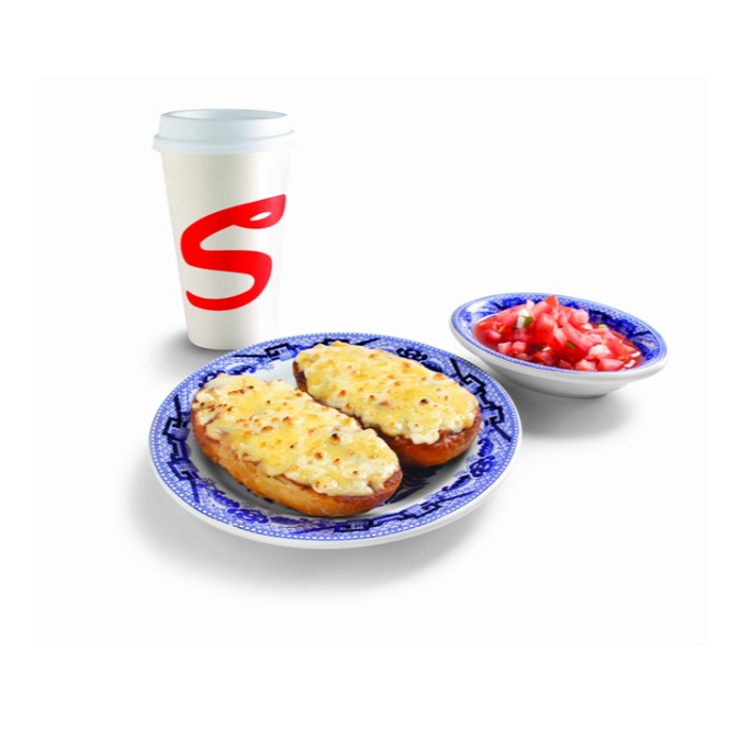Safari Media Orden Molletes con Salsa Mexicana