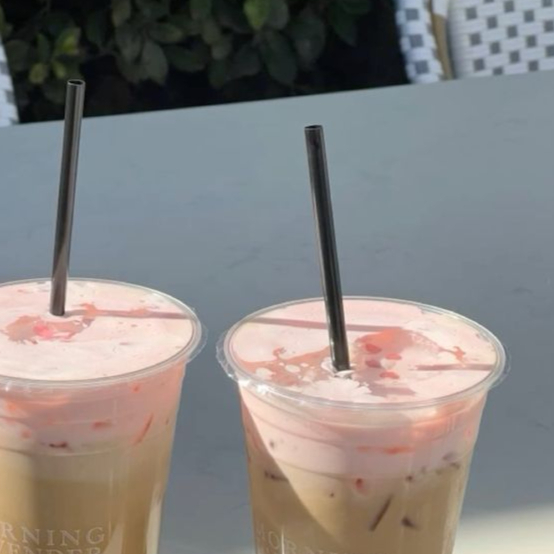 Strawberry Coffe Latte