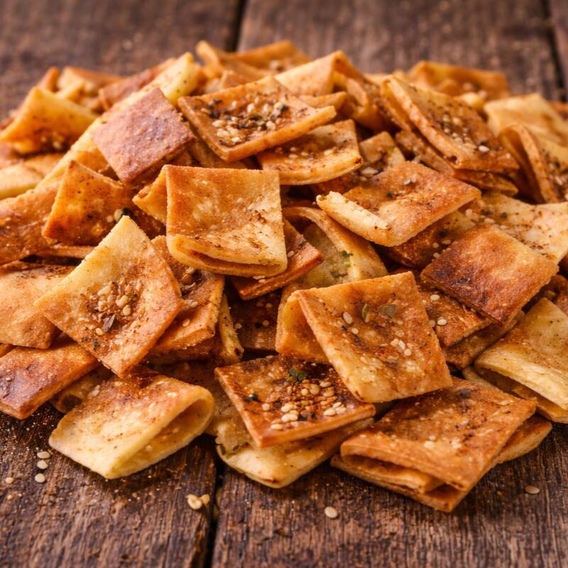Pan Árabe Tostado con Zaatar