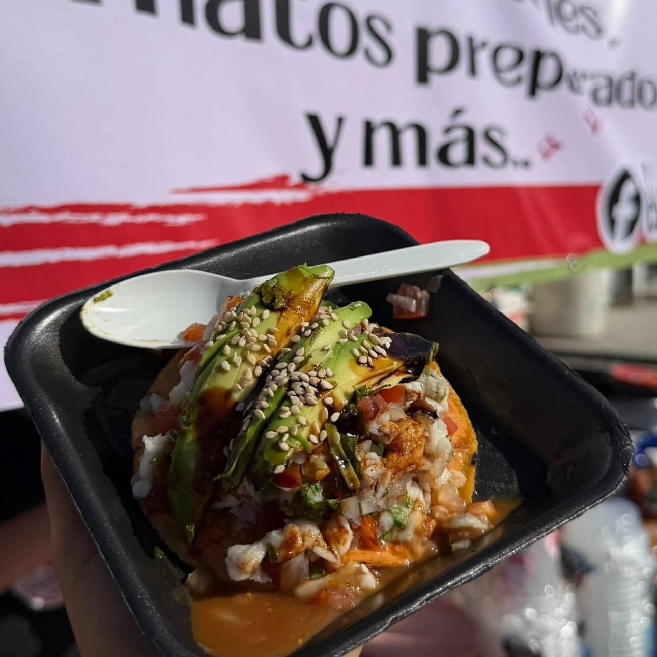 Tostada de Ceviche