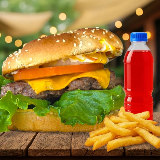 Combo Clásica 🍔+🍟+🥤