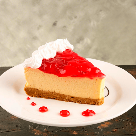 Pay de Queso con Fresas