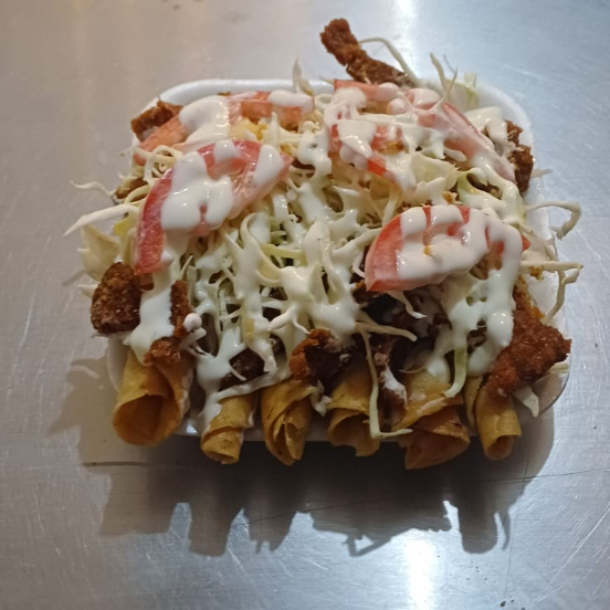 Flautas con Milanesa Chica