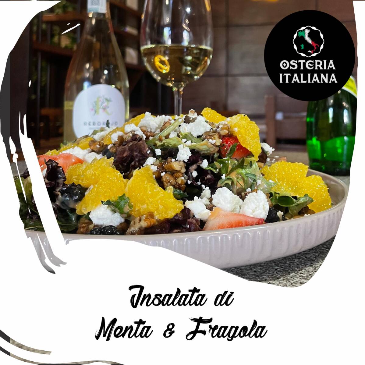 Insalata di Menta y Fragola