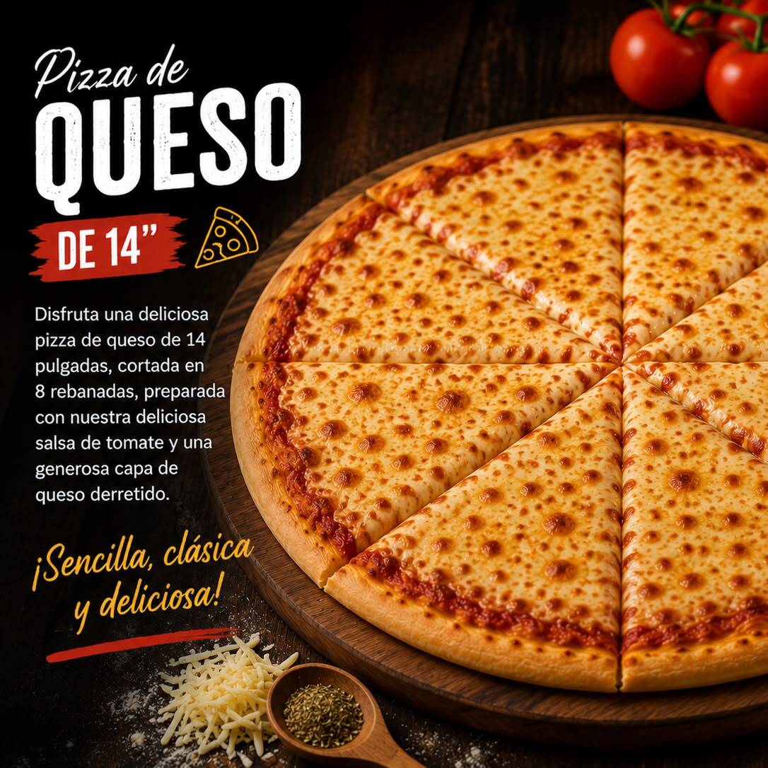 Pizza de Queso