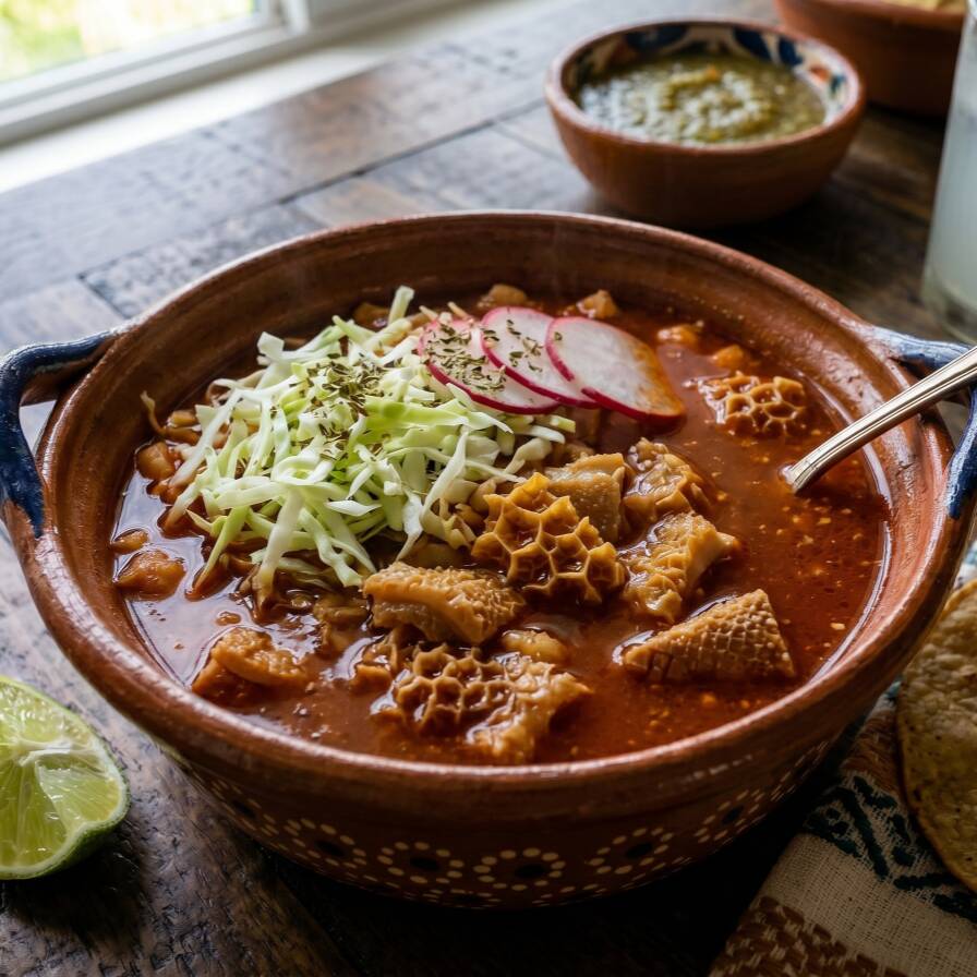 Mondongo, Menudo o Pancita de Res Plato Grande