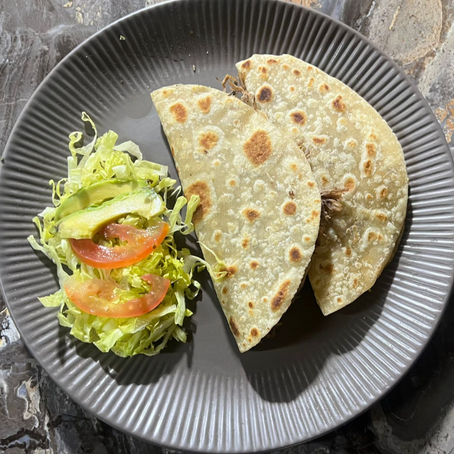 Huevos con salchicha