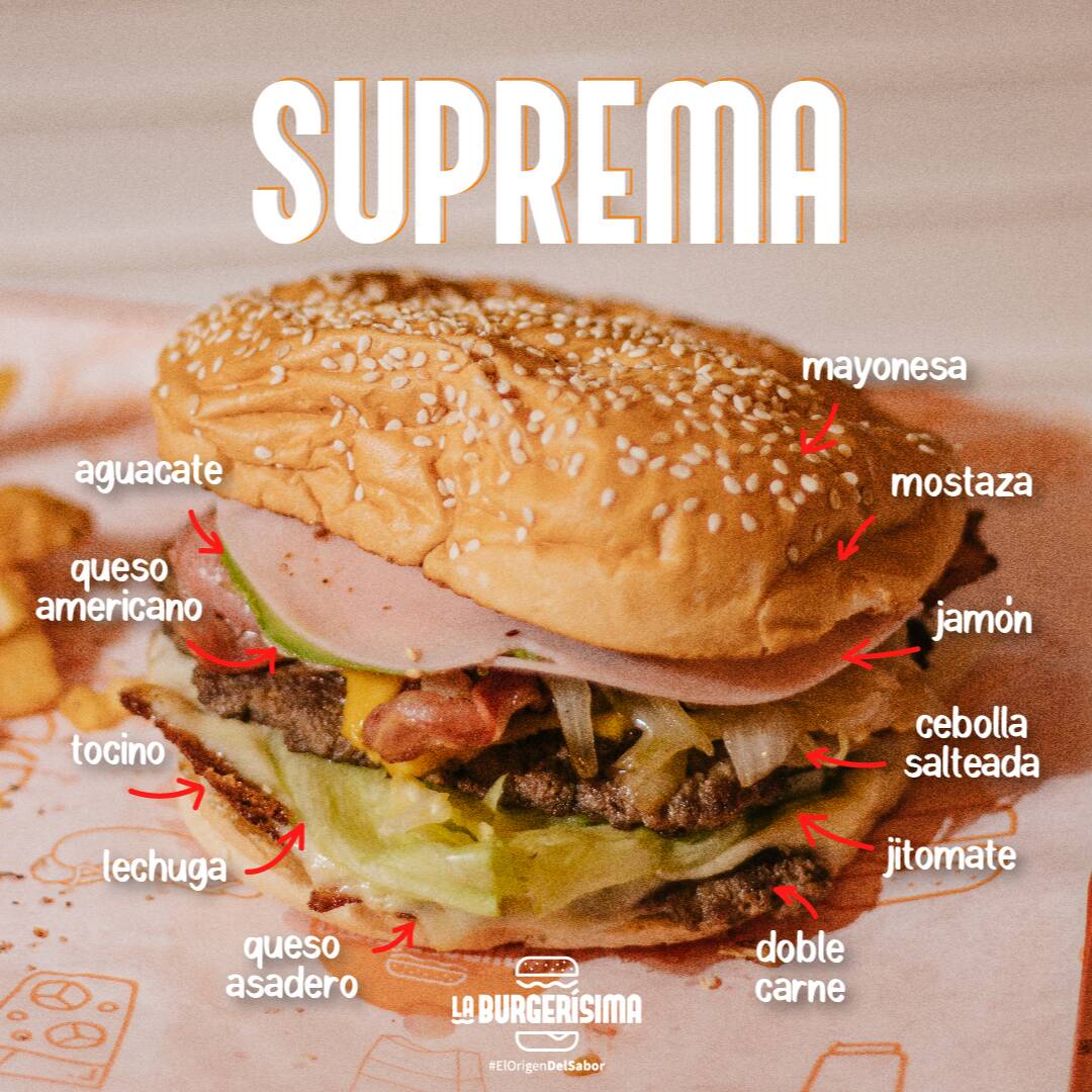 Hamburguesa Suprema