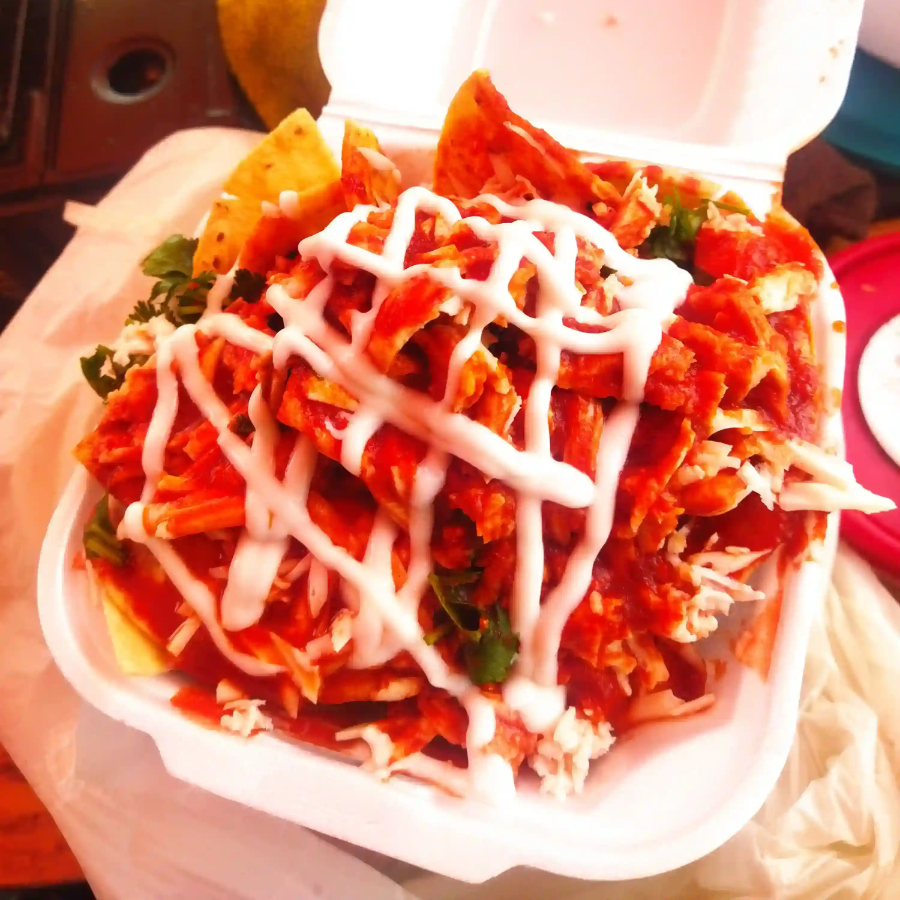 Chilaquiles Rojos