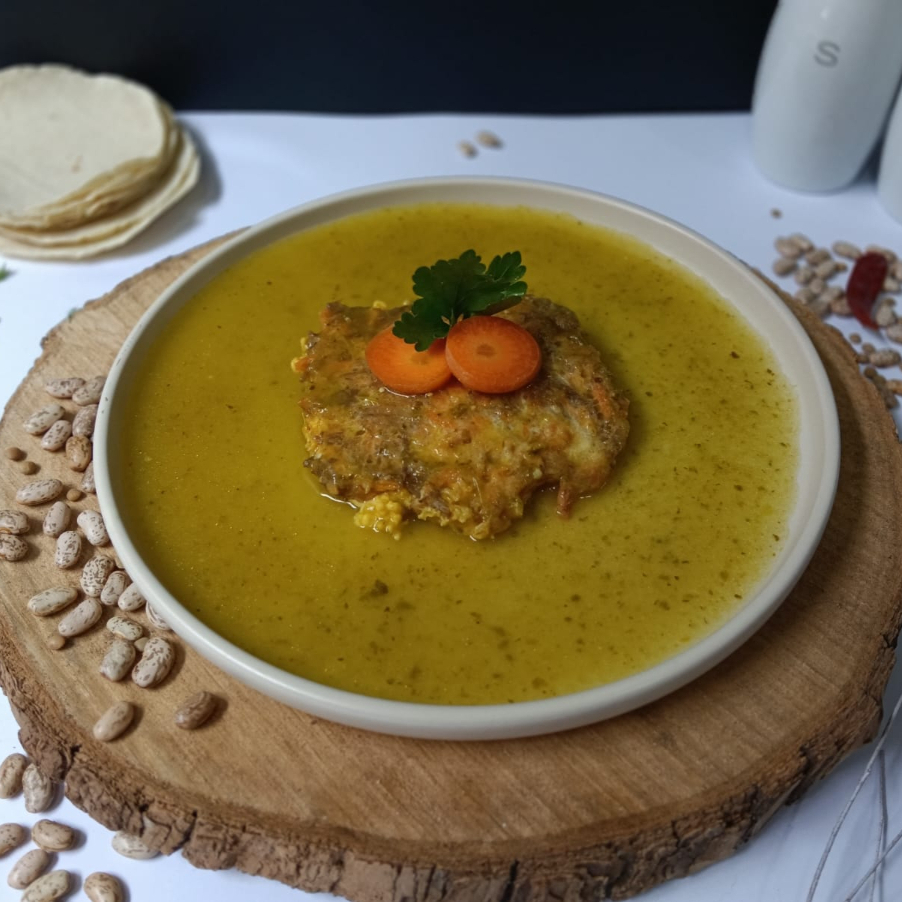 Tortitas de Res en salsa verde