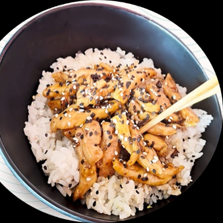 Arroz Gohan Teriyaki de Pollo