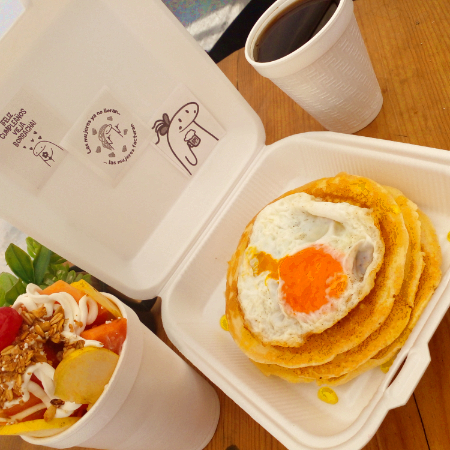 Hot Cakes con Huevo