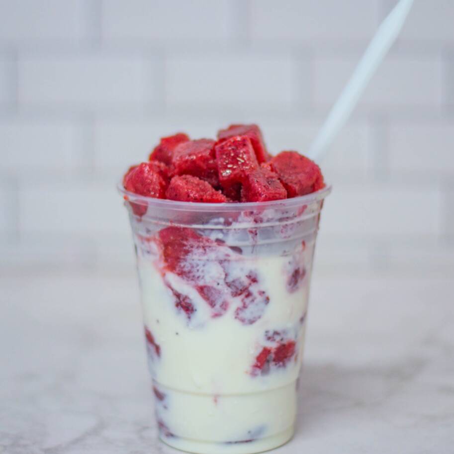 Fresas con Crema