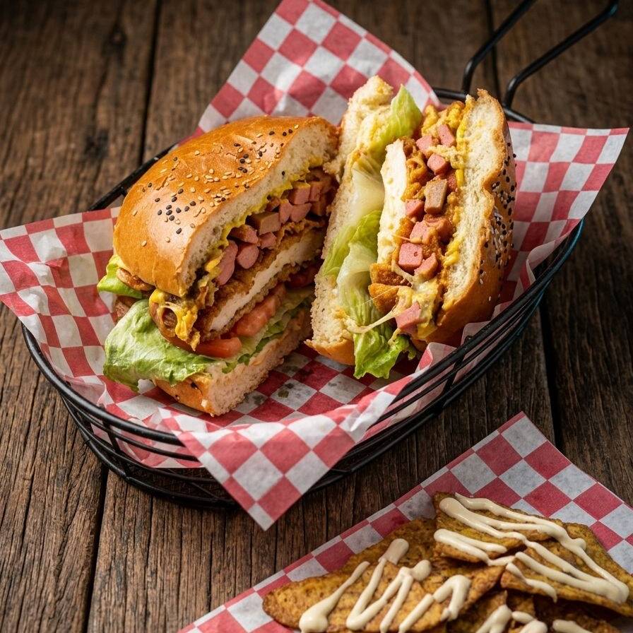 Hamburguesa La Groseria Española