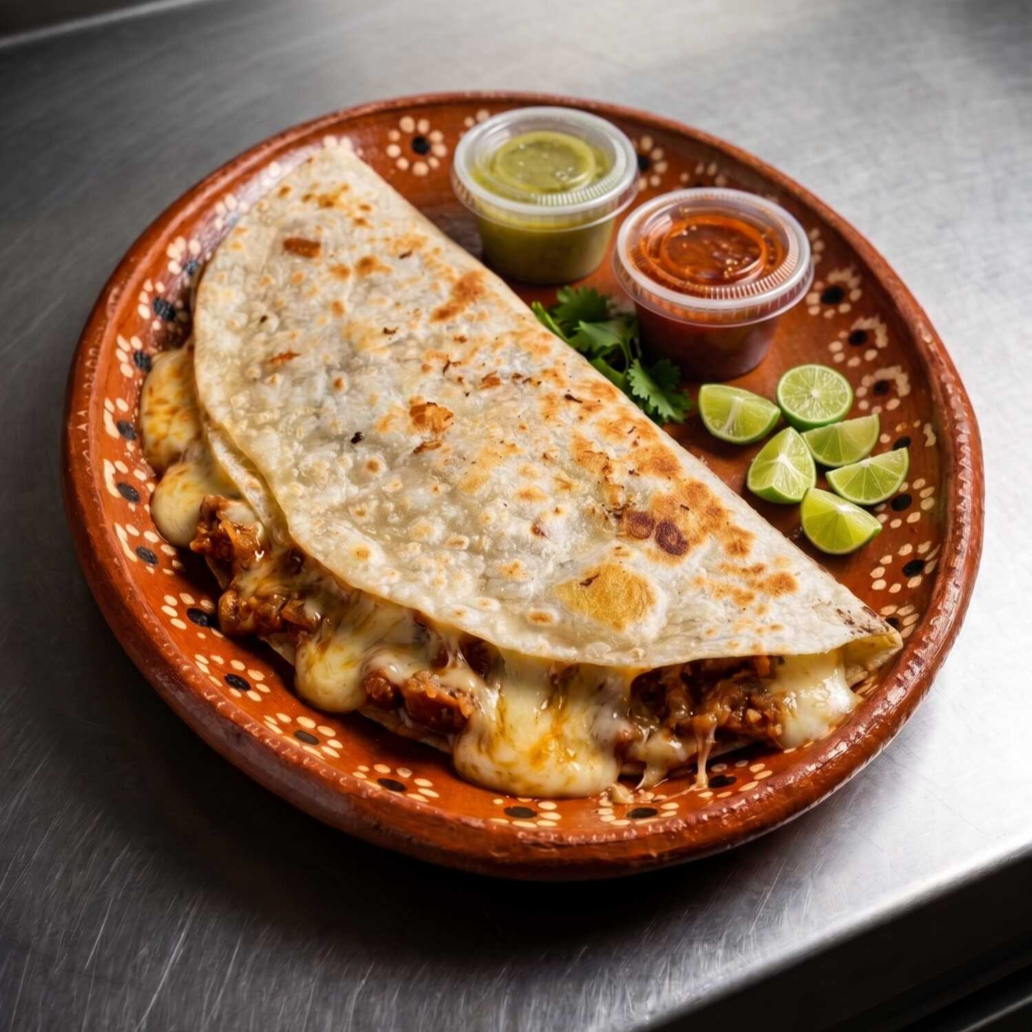 Mega Quesadilla de Pastor