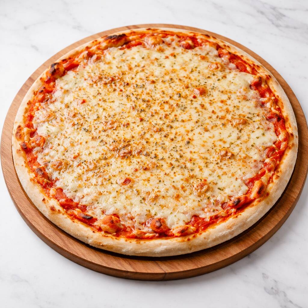 Pizza Queso con Óregano Mediana