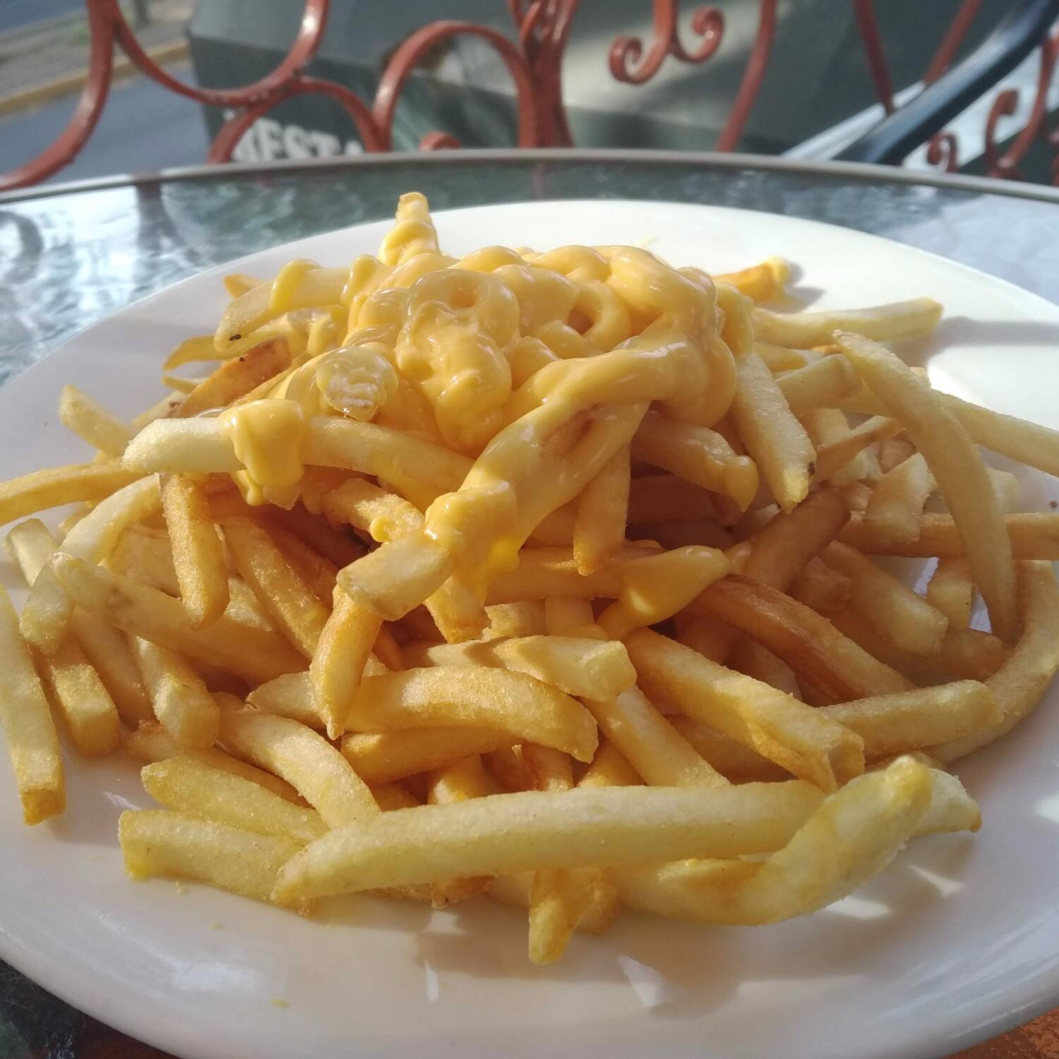 Papas Fritas con Queso