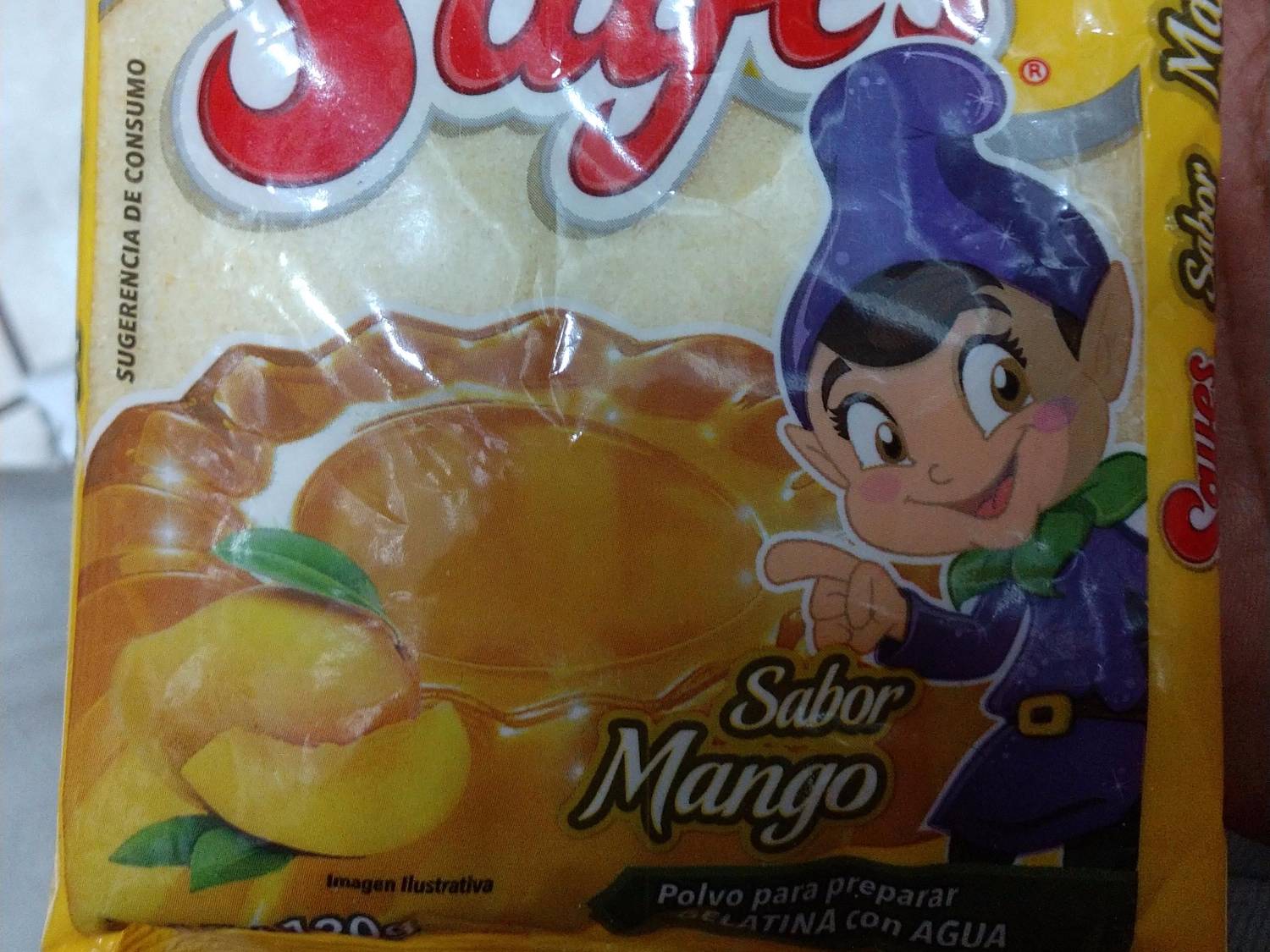 Gelatina Sayes Mango