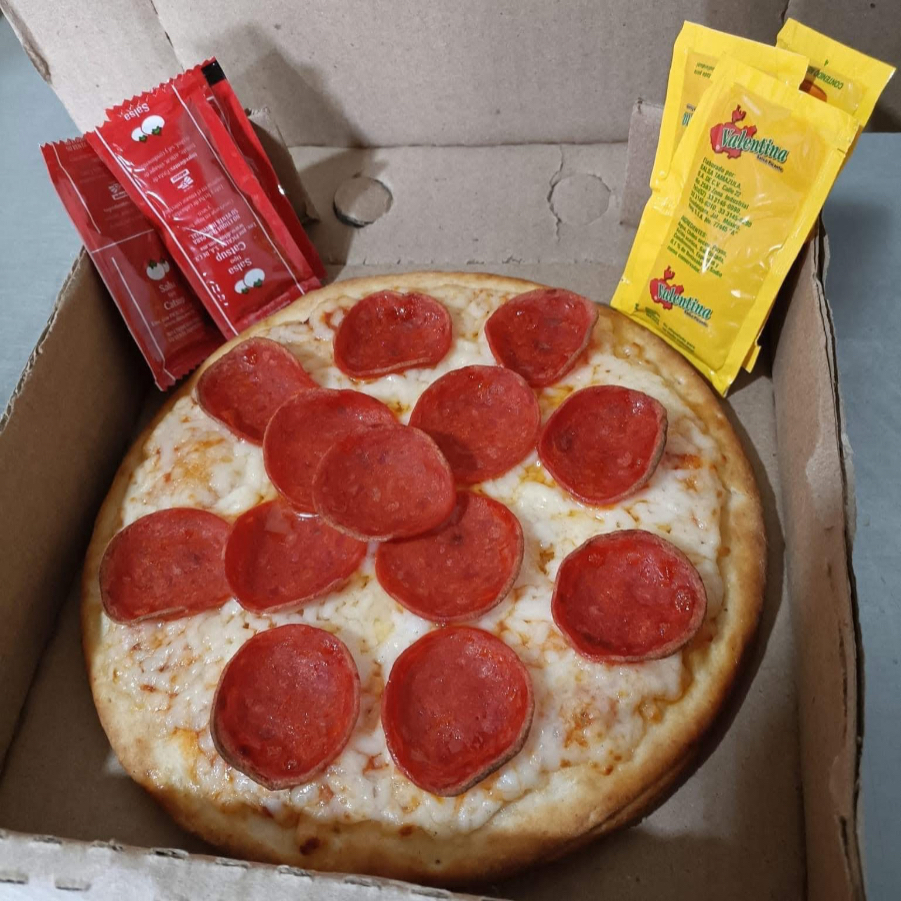 pizza individual peperoni