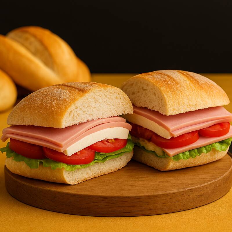 Torta De Jamón y Queso