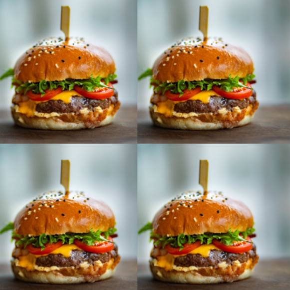 Combo 4 Hamburguesas