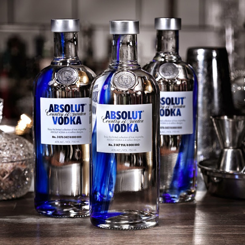 Vodka Absolut Azul